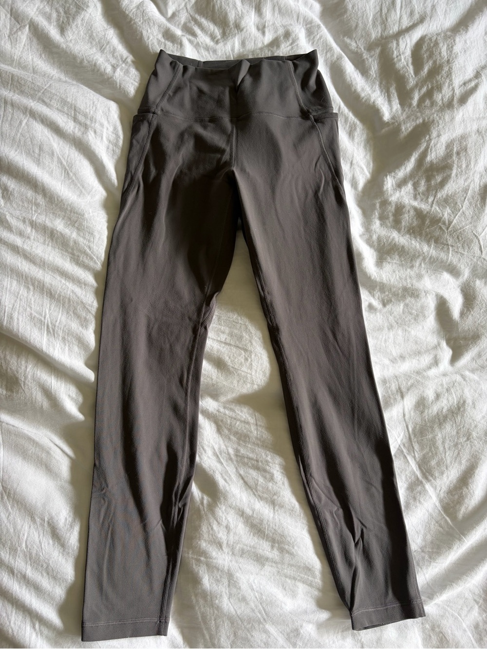 CRZ YOGA Black High-Waist Leggings w/Pockets - Size S